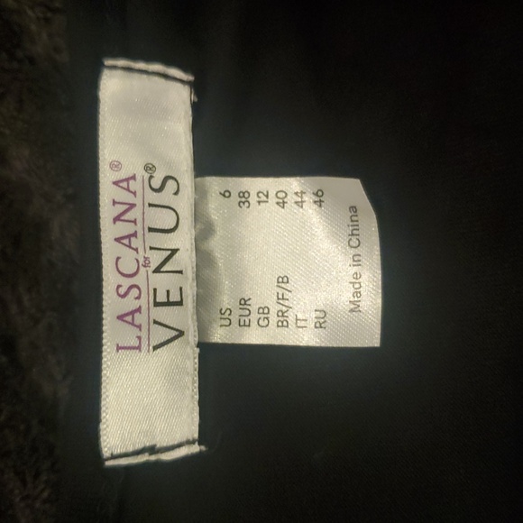 Venus Black Cold Shoulder Mini Dress. Size 6 - Picture 4 of 6